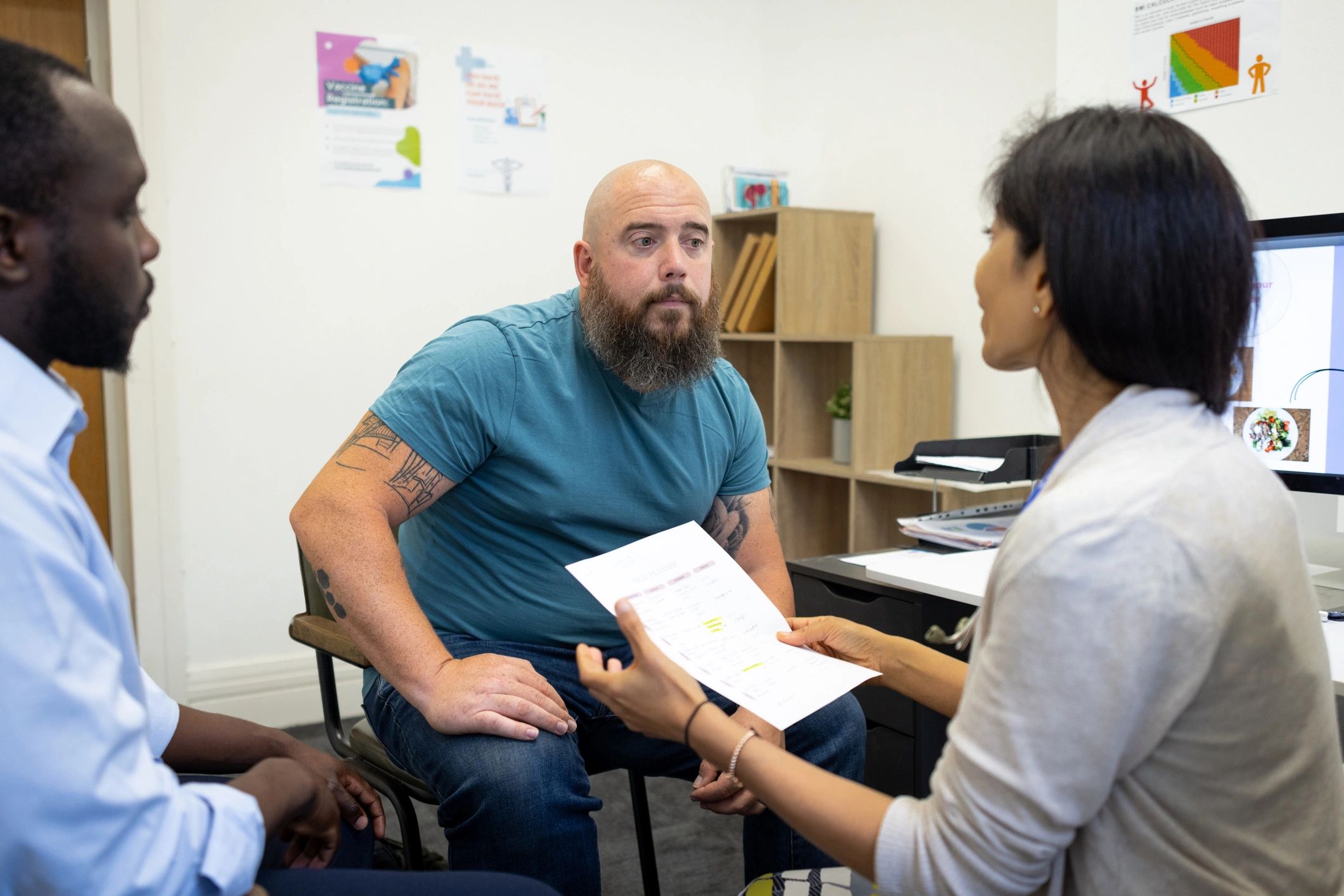 Guided professional consultation session